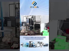 Wyświetlacz maszyny lodowej z kostką przemysłową