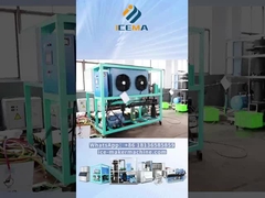 Miejsce uruchomienia małej maszyny przemysłowej do tworzenia bloków lodu