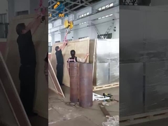 Maszyna jest zapakowana i gotowa do wysłania do fabryki klienta