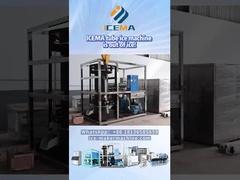 Maszyna lodowa rurkowa w środku podawania lodu