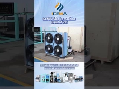 W trakcie odlodowywania maszyny do lodu płytkowego