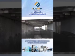 ICEMA Przemysłowa maszyna lodowa w dystrybucji lodu