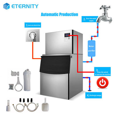 Komercyjne maszyny lodowe Ice Cube o dziennej mocy 900 kg są stosowane w branży gastronomicznej, hotelowej, barów, transportu