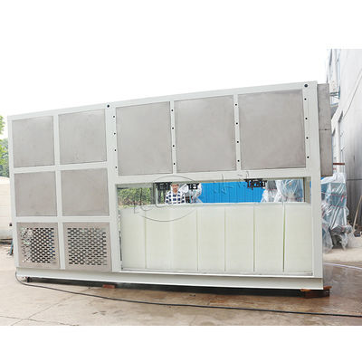 20T Clear Ice Block Making Machine Chłodzenie świeżą wodą
