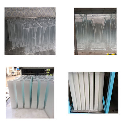 2T Direct Cooling Block Ice Machine Przemysłowa na sprzedaż Farm Factory Industrial Plant
