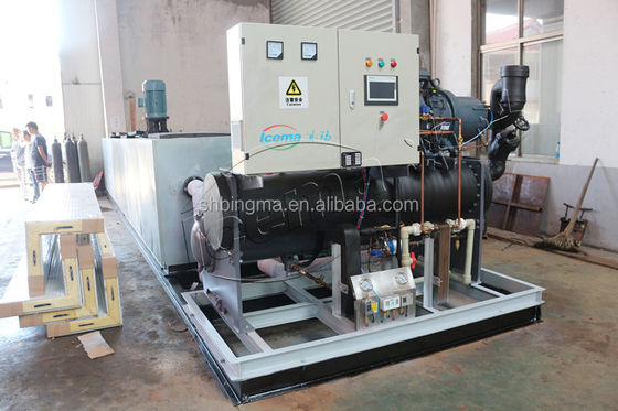 CE 15-tonowa przemysłowa kostkarka do lodu 70,5 kW 380 V