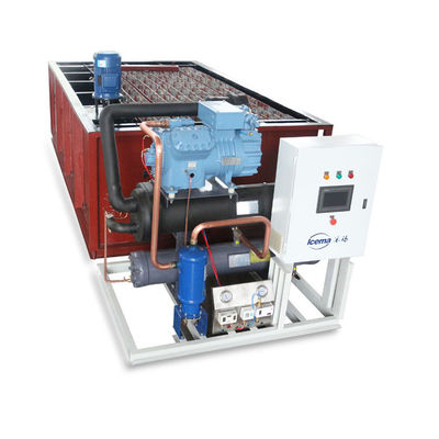 3T 5T ​​10T Blok chłodniczy solanki Maszyna do lodu 12,37 kW