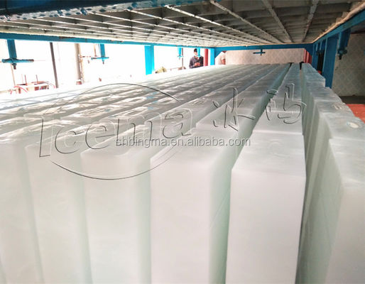 3T 5T ​​10T Blok chłodniczy solanki Maszyna do lodu 12,37 kW