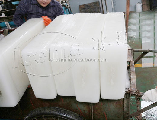 15-tonowa przemysłowa maszyna do produkcji dużych bloków lodu 19,75 kW
