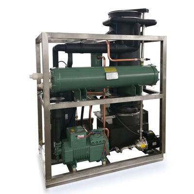 5 ton Tube Ice Machine Przemysłowa dla hoteli Sklepy odzieżowe