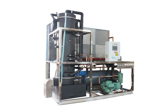 5 ton Tube Ice Machine Przemysłowa dla hoteli Sklepy odzieżowe