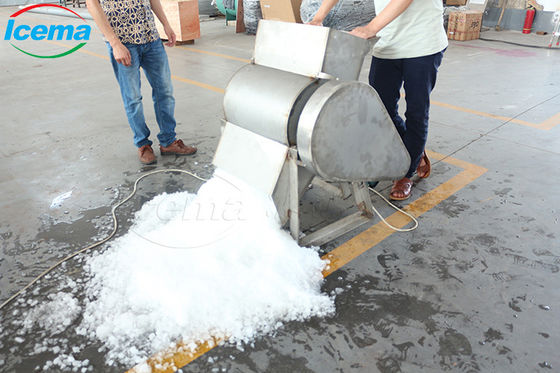 Kruszarka do bloków lodu 200 kg / min 380 V 220 V Komercyjna