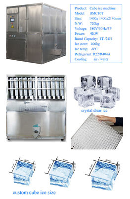 Przemysłowy producent kostek lodowych 22*22*22mm