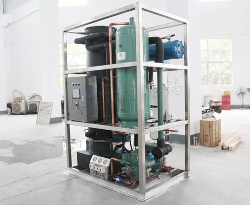 Machina do tworzenia lodu rurkowego Expo 5T 8T 10T z automatyczną obsługą i oszczędnością energii