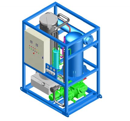 Machina do tworzenia lodu rurkowego Expo 5T 8T 10T z automatyczną obsługą i oszczędnością energii