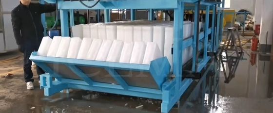 ICEMA 1T-20T/24H Maszyna lodowa z blokiem bezpośredniego chłodzenia do dużej produkcji lodu przemysłowego