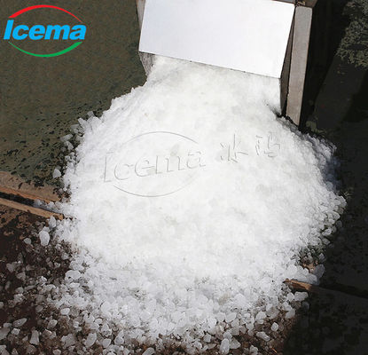 ICEMA Stal węglowa Lód ogolony, zmiażdżony, świeżo przechowywany w sklepie spożywczym