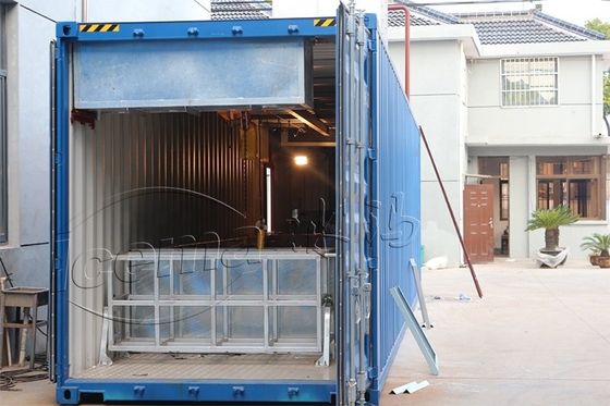 RefComp Kompresor 31.25KW 8T Maszyna do lodów z bloku kontenerowego wyjmowana do portu i nabrzeża