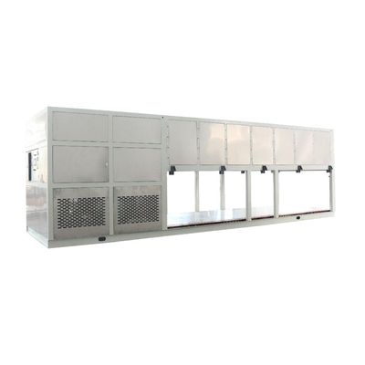 Projekt maszyny do produkcji lodu przemysłowego o pojemności 15 ton Bloki bezpośredniego chłodzenia Lód B 320x120x800 mm