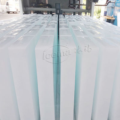 ICEMA Automatic 2T Ice Block Machine Maker dla przemysłu Inne pojemności magazynowania lodu