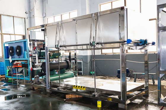 Icema Industrial Block Ice Maker Machine Wydajność 1t-30t Do użytku komercyjnego