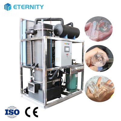 kupować 8 ton / 24 godziny Komercyjna maszyna do lodu w tubie Automatyczna 380 V online manufacture