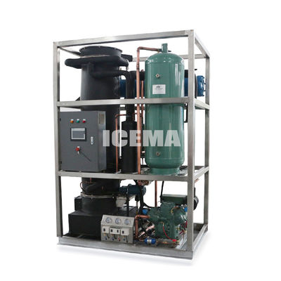 kupować ICEMA 2 Ton Tube Ice Machine with 22mm/29mm/35mm Tube Ice 5T Storage Capacity and 1.5 Years Warranty for Commercial Use online manufacture