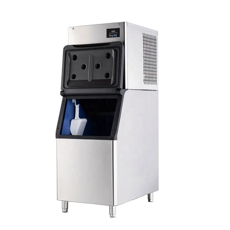 220V 1P 50HZ Niestandardowa ICEMA Komercyjna maszyna do lodu kostkowego do restauracji lub sklepu