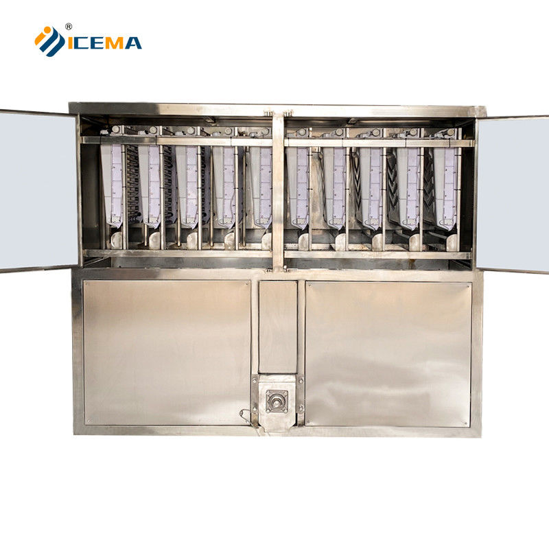 Automatyczna maszyna do produkcji lodu 3T 300KG dla linii produkcyjnej lodu kryształowego