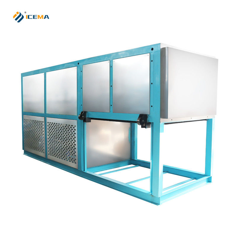 ICEMA Automatic 2T Ice Block Machine Maker dla przemysłu Inne pojemności magazynowania lodu