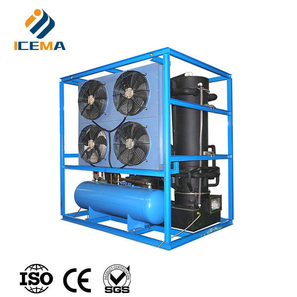 ICEMA Tube Ice Making Machine Dostosowywalny dzienny wydajność 1T-30T nadaje się do sprzedaży lodówki Hotele mogą być dostarczane z maszyny opakowaniowej worki lodowe